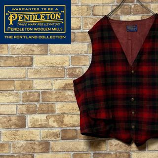 PENDLETON - PENDLETON(ペンドルトン) USA製 ニットベスト PENDLETON - PENDLETON(ペンドルトン) USA製 ニットベスト