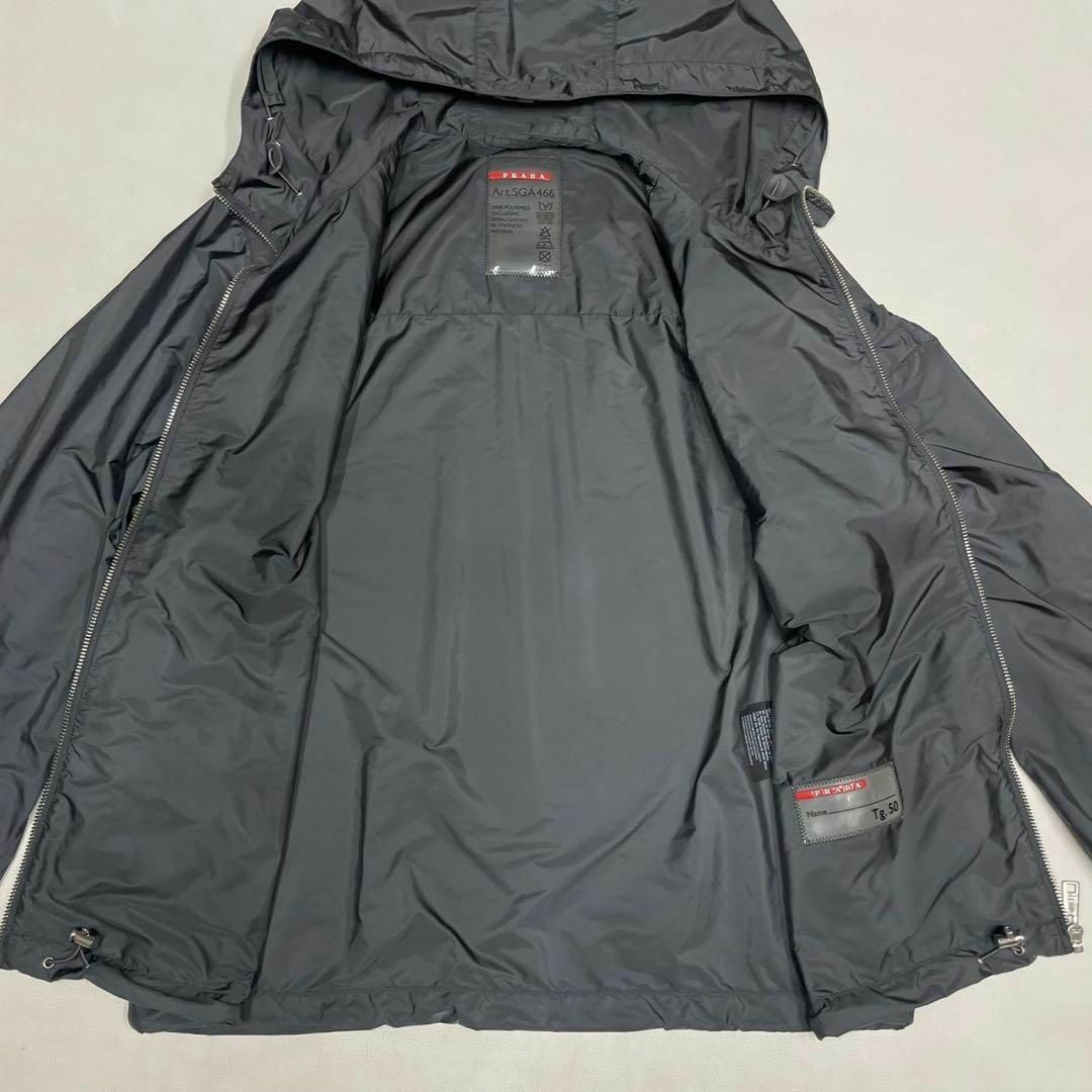 PRADA - 50/Lサイズ PRADA プラダ ナイロンパーカー SGA466の PRADA - 50/Lサイズ PRADA プラダ ナイロンパーカー SGA466の