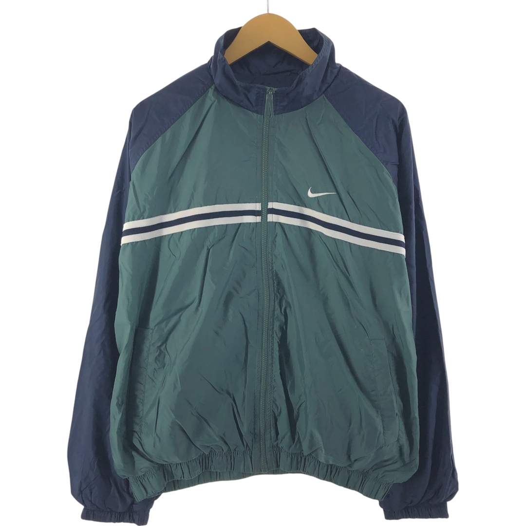 NIKE - 古着 90年代 ナイキ NIKE ウインドブレーカー メンズL NIKE - 古着 90年代 ナイキ NIKE ウインドブレーカー メンズL