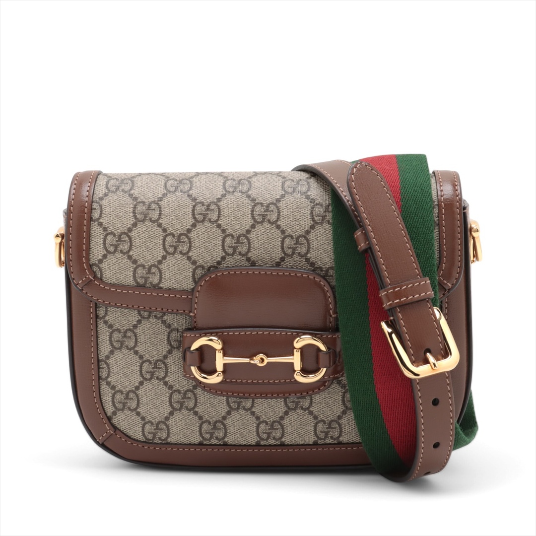 GUCCI - 極美品 現行品 グッチ GGスプリーム ホースビット 1955 GUCCI - 極美品 現行品 グッチ GGスプリーム ホースビット 1955