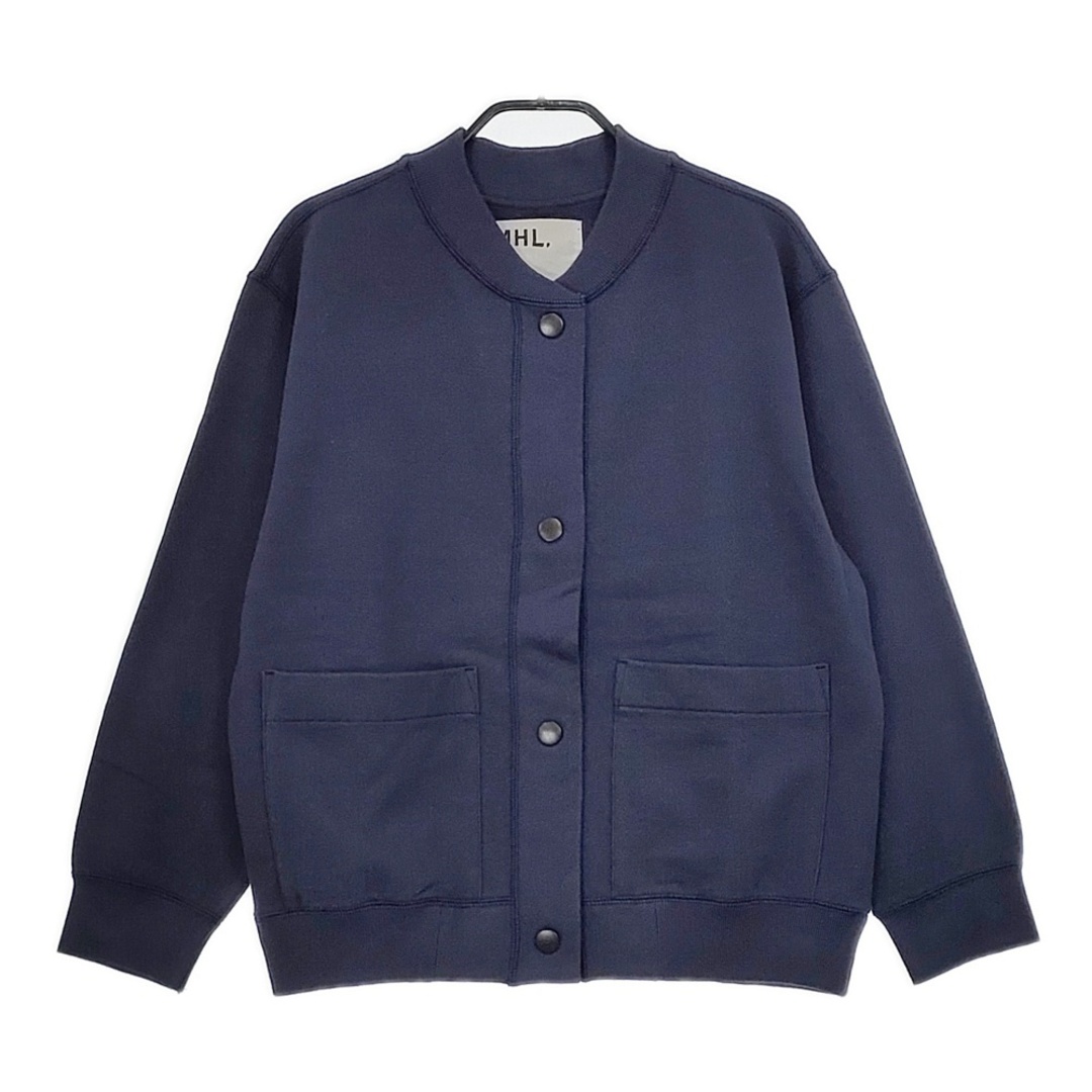MHL. - MHL. LIGHTWEIGHT LOOPBACK SNAP CARDIGAN 定価27500円 MHL. - MHL. LIGHTWEIGHT LOOPBACK SNAP CARDIGAN 定価27500円