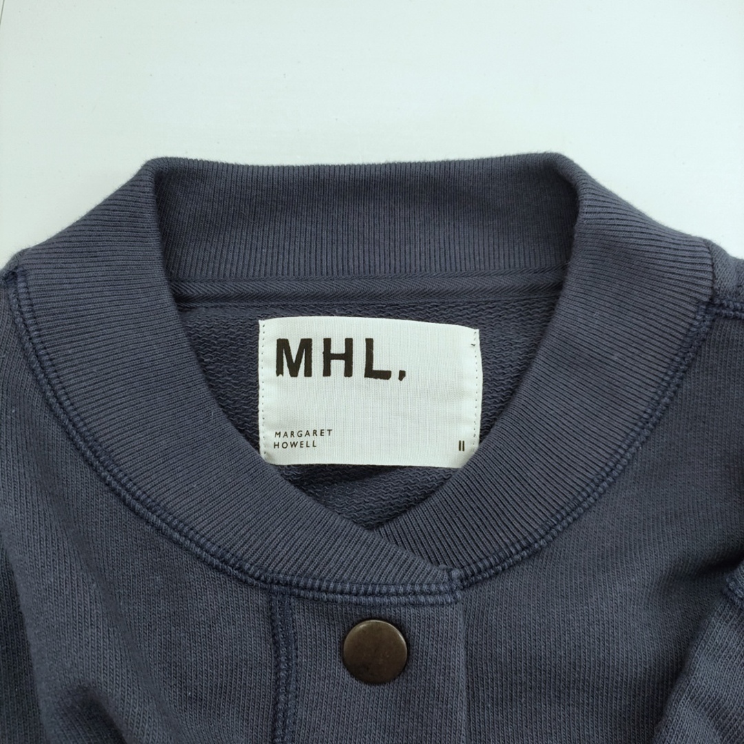 MHL. - MHL. LIGHTWEIGHT LOOPBACK SNAP CARDIGAN 定価27500円 MHL. - MHL. LIGHTWEIGHT LOOPBACK SNAP CARDIGAN 定価27500円