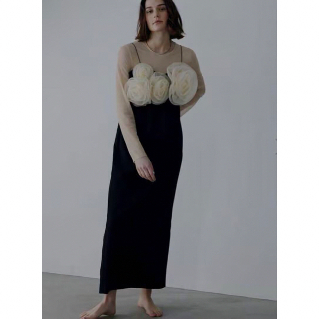 Ameri VINTAGE - meri vintage ROSE BUSTIER SET DRESSの通販 by