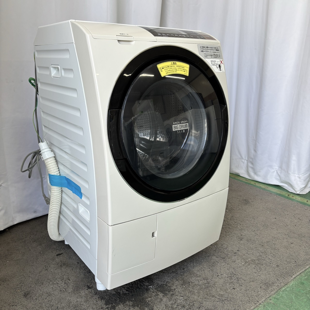 日立 - ドラム式洗濯機 日立 乾燥付き 11キロ 左開き 中古 安い 日立 - ドラム式洗濯機 日立 乾燥付き 11キロ 左開き 中古 安い