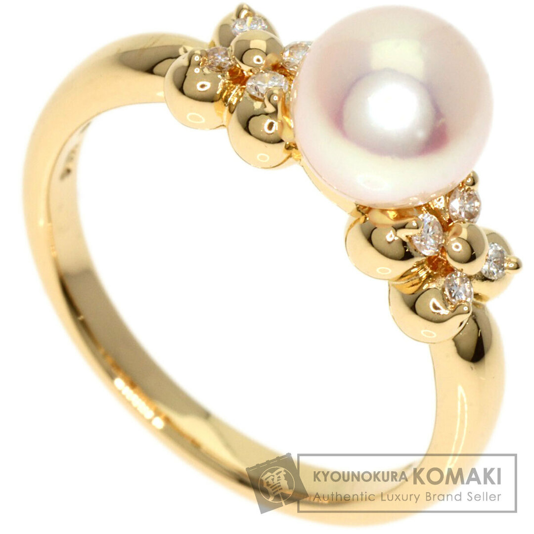 TASAKI - TASAKI パール 真珠 ダイヤモンド リング・指輪 K18YG TASAKI - TASAKI パール 真珠 ダイヤモンド リング・指輪 K18YG