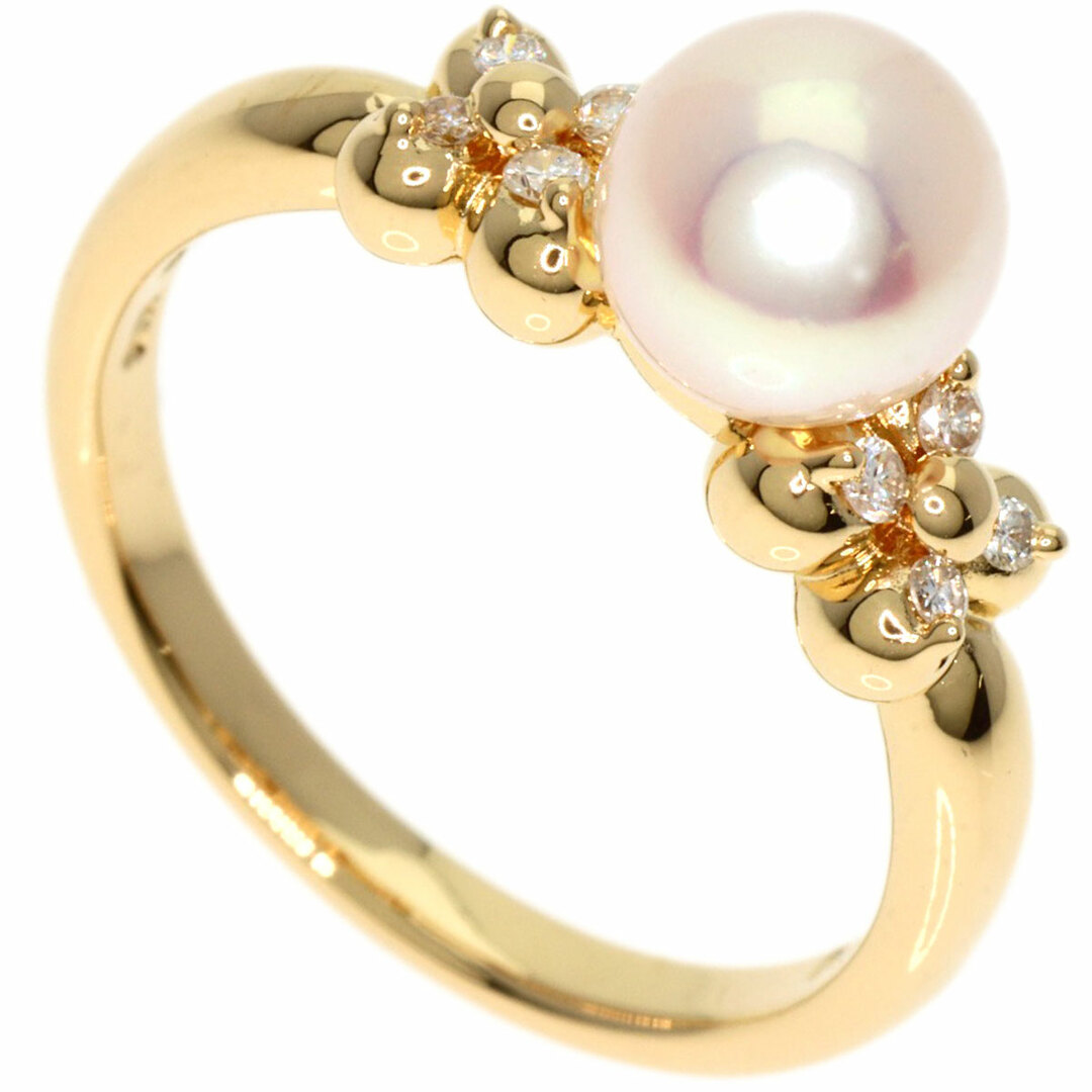 TASAKI - TASAKI パール 真珠 ダイヤモンド リング・指輪 K18YG TASAKI - TASAKI パール 真珠 ダイヤモンド リング・指輪 K18YG