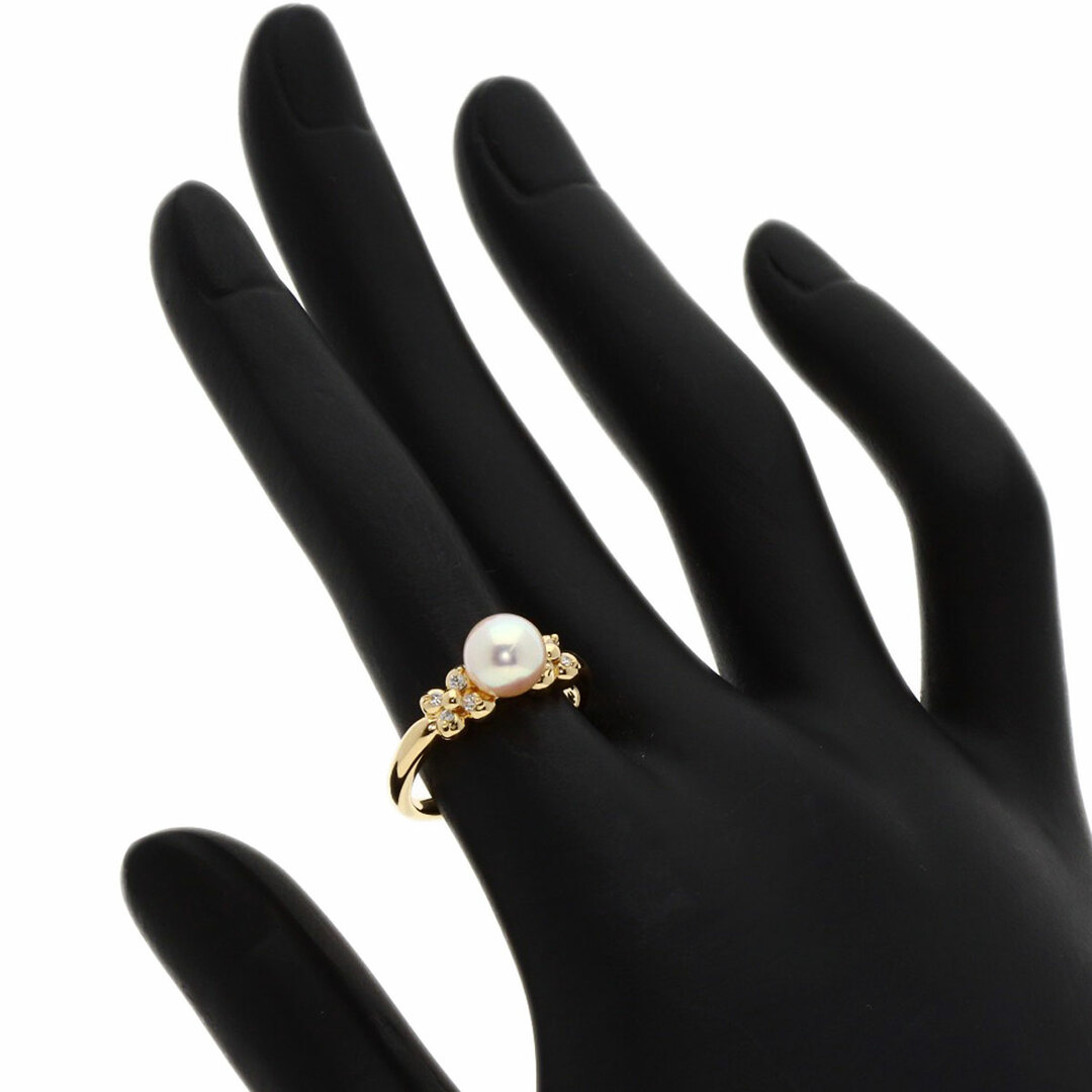 TASAKI - TASAKI パール 真珠 ダイヤモンド リング・指輪 K18YG TASAKI - TASAKI パール 真珠 ダイヤモンド リング・指輪 K18YG