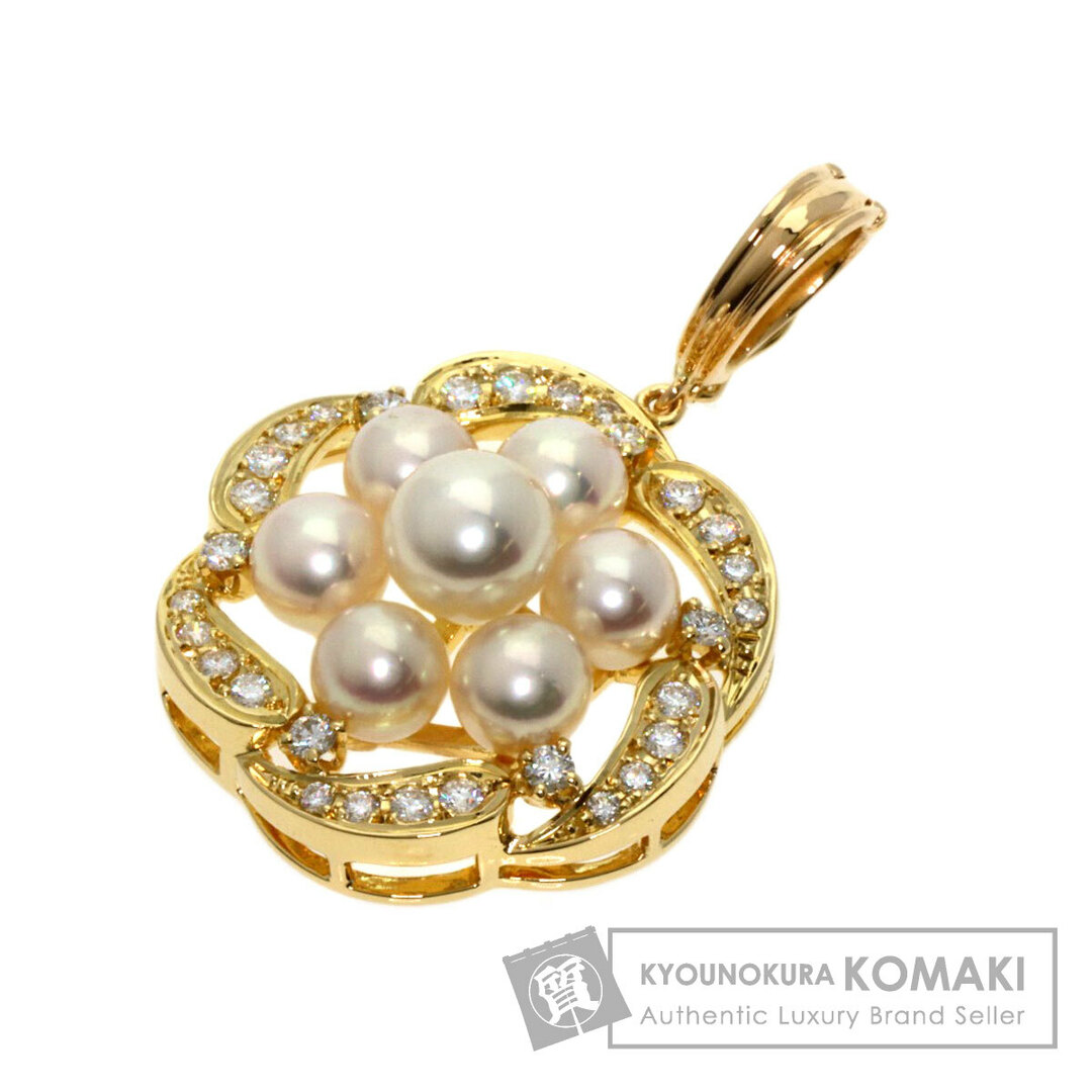 MIKIMOTO - MIKIMOTO パール 真珠 ダイヤモンド ペンダント MIKIMOTO - MIKIMOTO パール 真珠 ダイヤモンド ペンダント