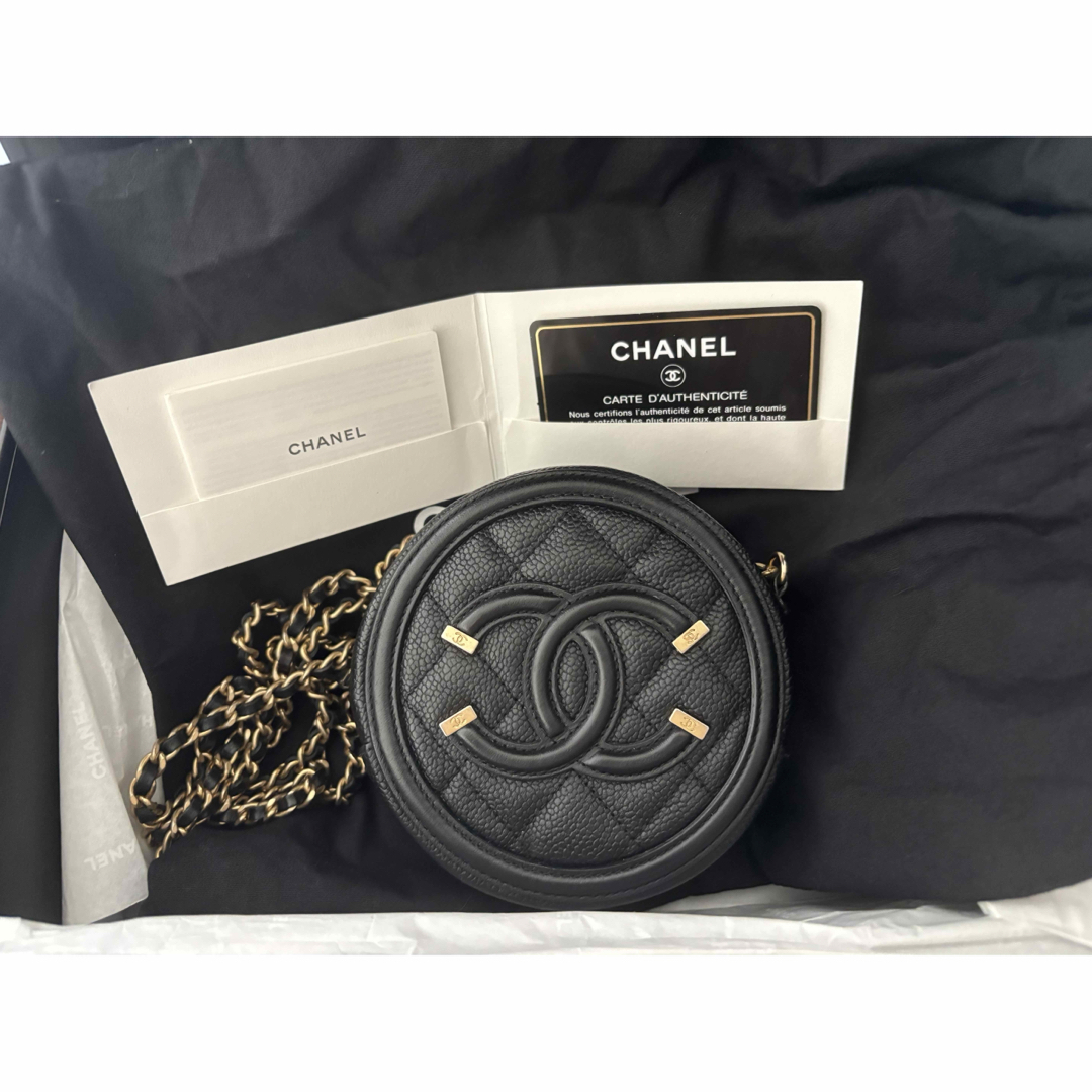CHANEL - シャネル CCフィリグリー チェーンショルダー CHANEL - シャネル CCフィリグリー チェーンショルダー