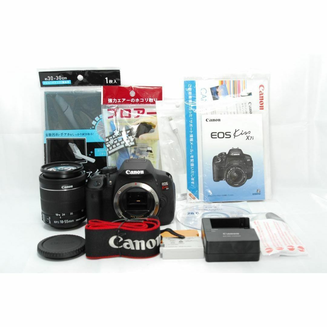 ✨ショット数約2500回✨反転モニター✨Canon Kiss X7i✨美品✨の