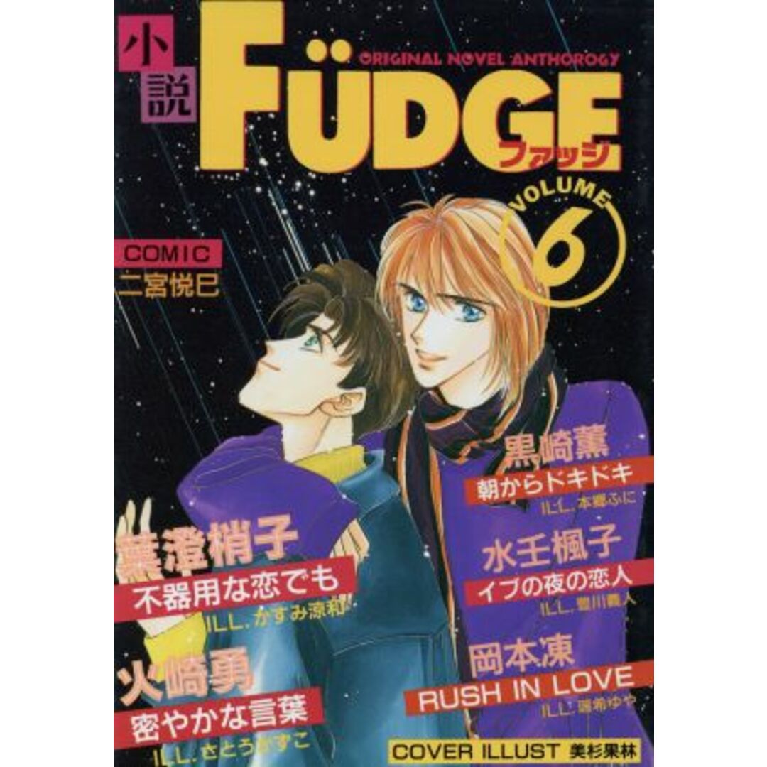 小説 FUDGE VOL.6/黒崎薫(著者),水壬楓子(著者),二宮悦巳(著者) エンタメ/ホビーの本(文学/小説)の商品写真