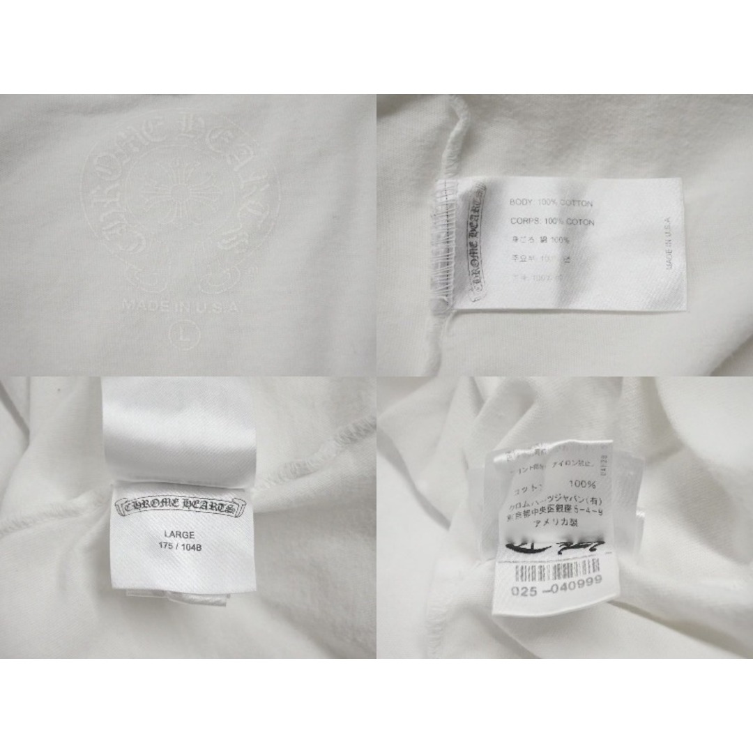 Chrome Hearts - CHROME HEARTS クロムハーツ 半袖Tシャツ 新型 Chrome Hearts - CHROME HEARTS クロムハーツ 半袖Tシャツ 新型