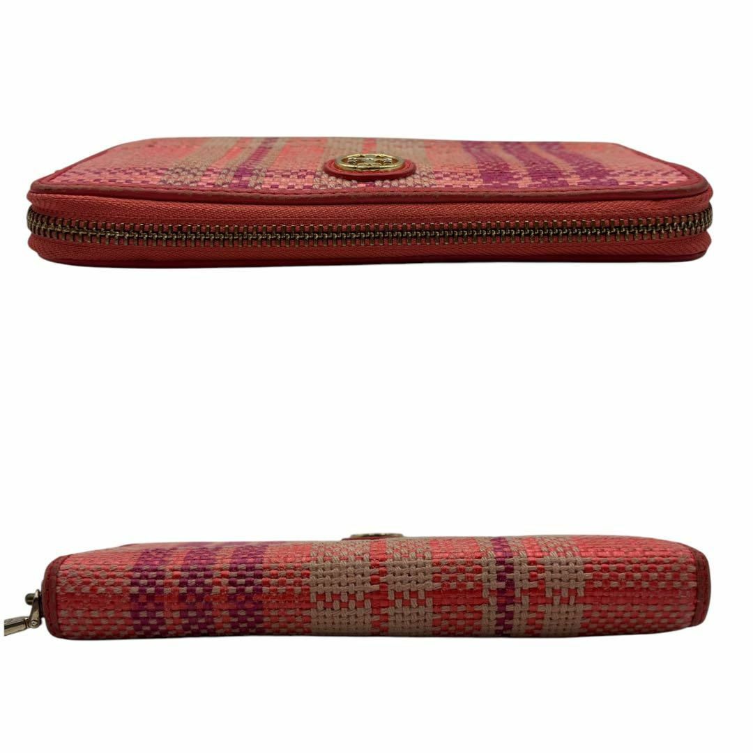 Tory Burch - トリーバーチ 長財布 ラウンドファスナー 総柄 Tory Burch - トリーバーチ 長財布 ラウンドファスナー 総柄