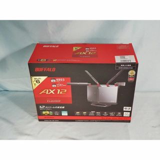 Buffalo - BUFFALO WXR-6000AX12S Wi-Fi6対応・Wi-Fiルーターの Buffalo - BUFFALO WXR-6000AX12S Wi-Fi6対応・Wi-Fiルーターの