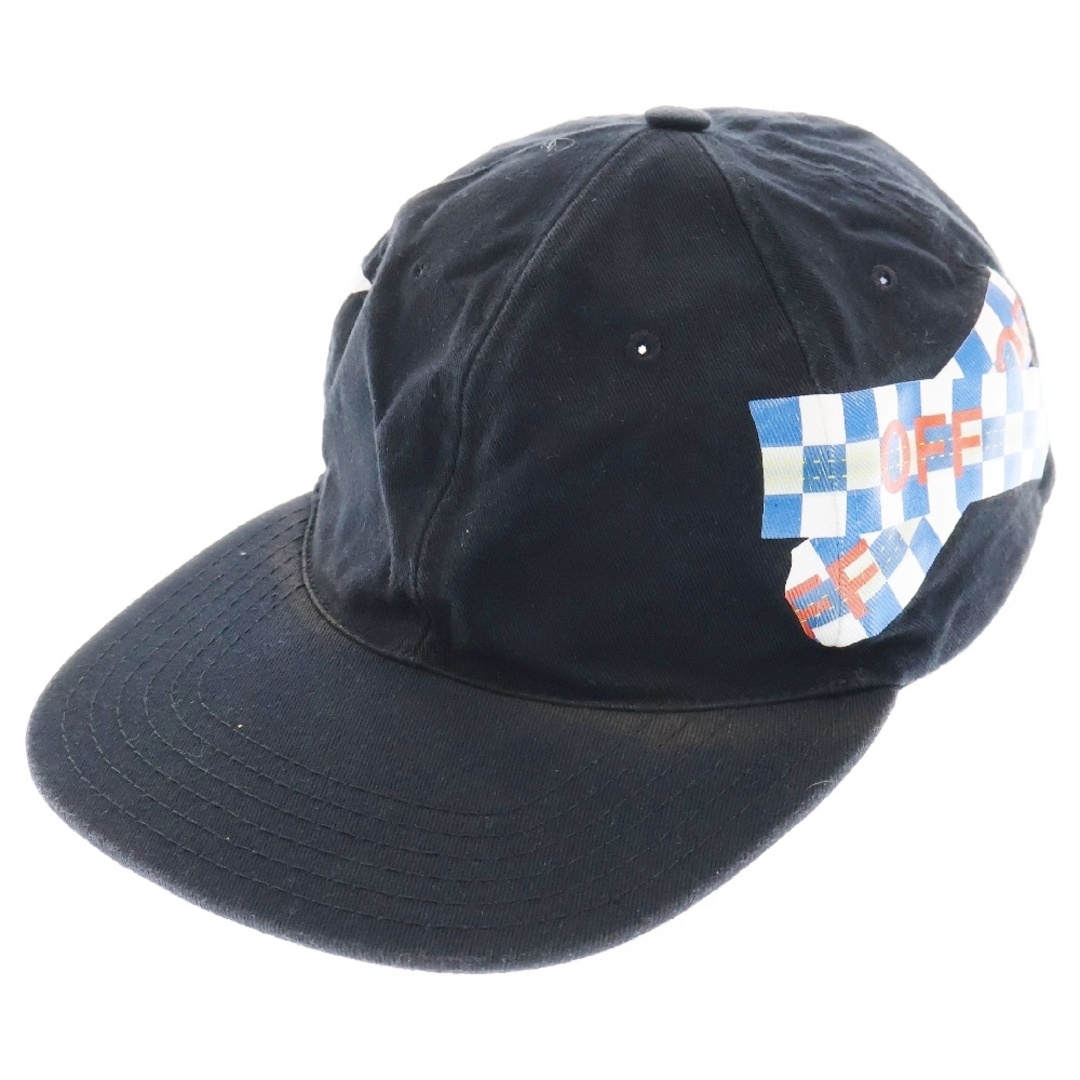 Off-White - OFF-WHITE オフホワイト Side Check Logo Cap Off-White - OFF-WHITE オフホワイト Side Check Logo Cap