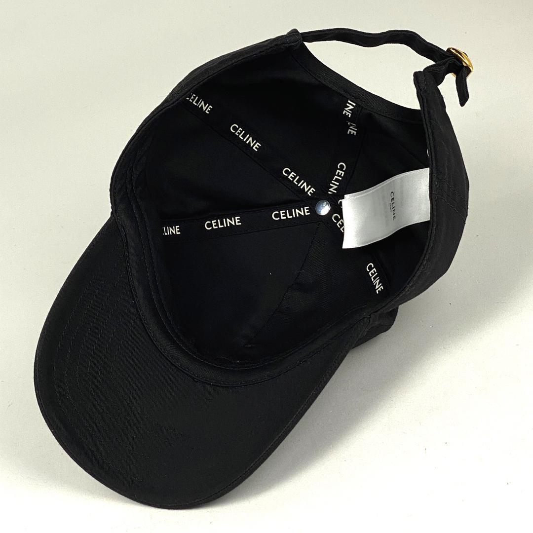 CELINE - セリーヌ ロゴ キャップ レディース 【中古】の通販 by CELINE - セリーヌ ロゴ キャップ レディース 【中古】の通販 by