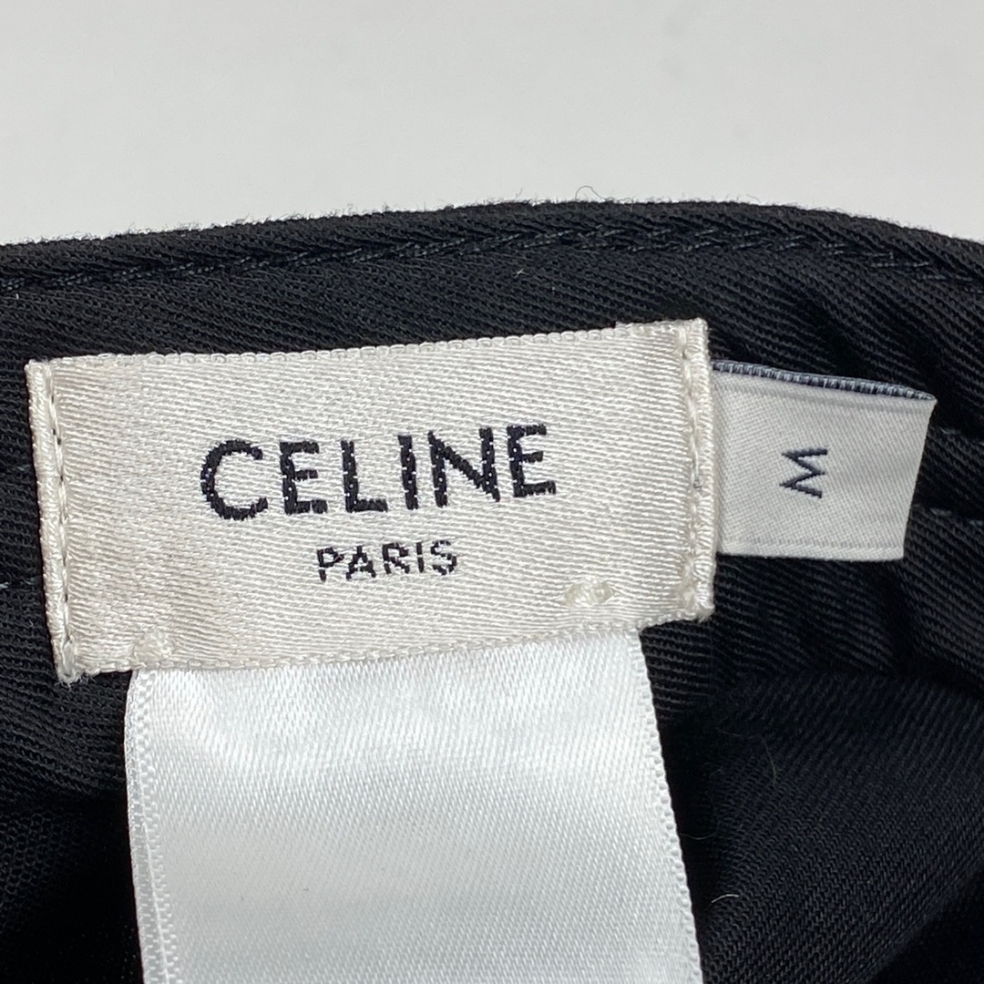 CELINE - セリーヌ ロゴ キャップ レディース 【中古】の通販 by CELINE - セリーヌ ロゴ キャップ レディース 【中古】の通販 by