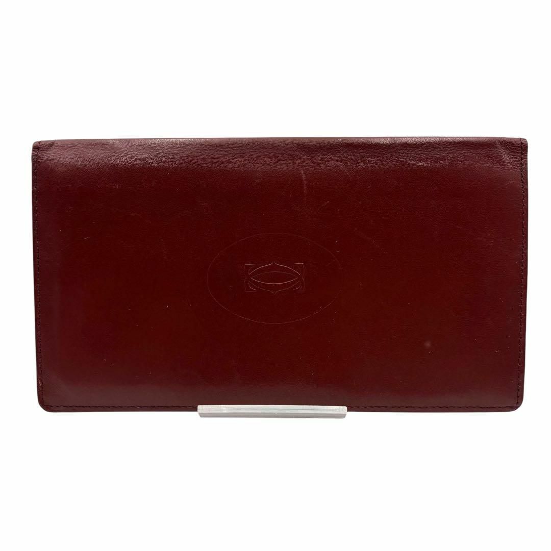Cartier - カルティエ マストライン 札入れ 二つ折り 長財布 Cartier - カルティエ マストライン 札入れ 二つ折り 長財布