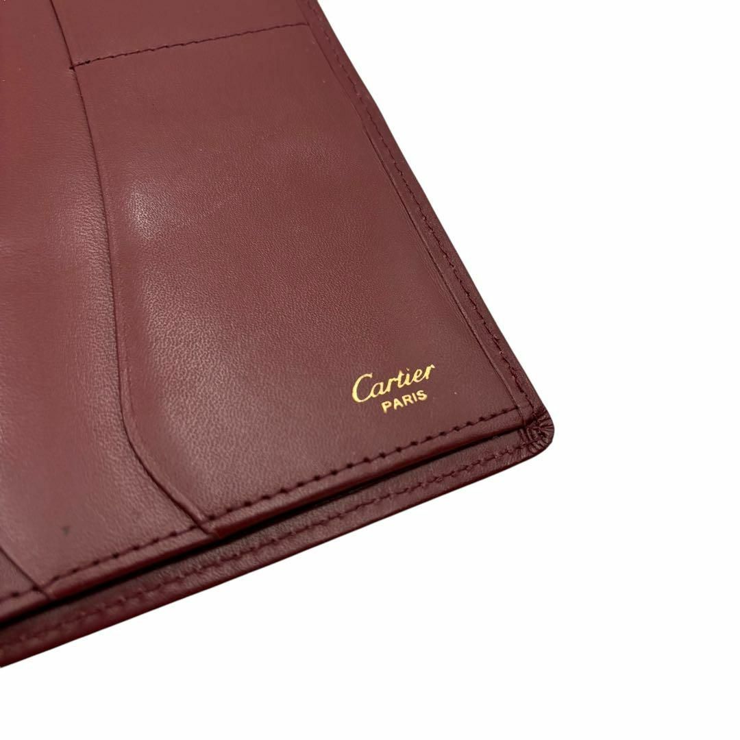 Cartier - カルティエ マストライン 札入れ 二つ折り 長財布 Cartier - カルティエ マストライン 札入れ 二つ折り 長財布