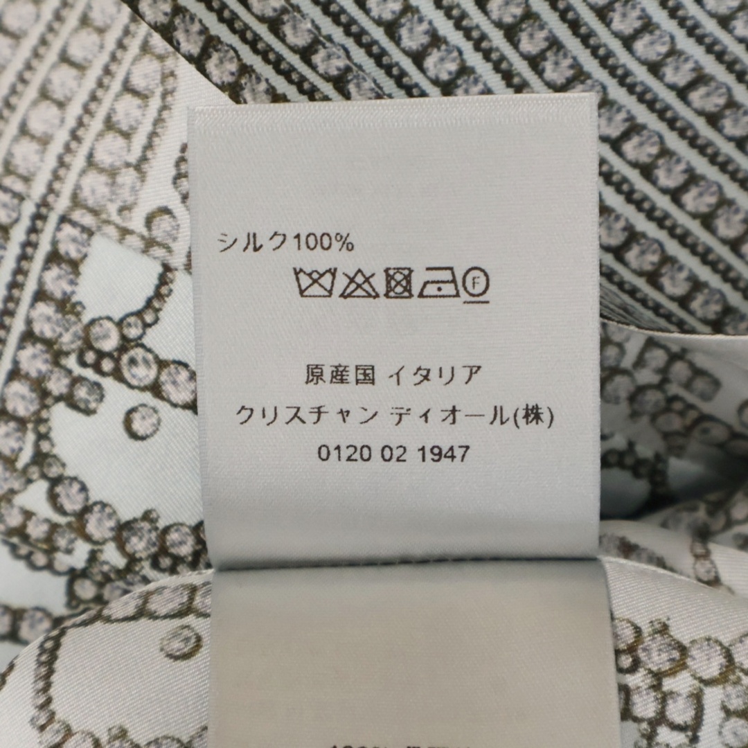 Dior - DIOR ディオール SS13 ダイヤモンドオブリーク総柄シルク Dior - DIOR ディオール SS13 ダイヤモンドオブリーク総柄シルク