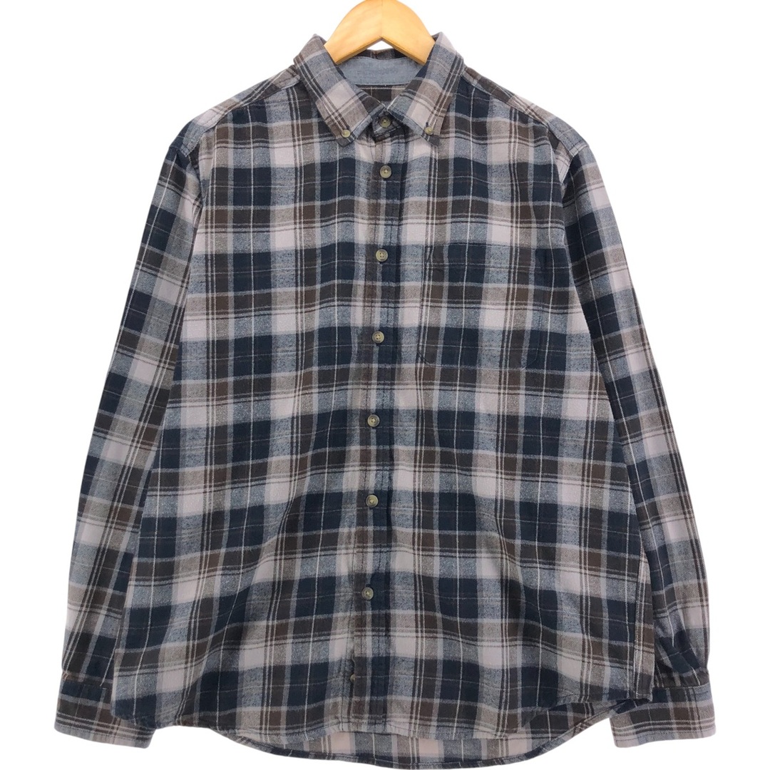Eddie Bauer - 古着 エディーバウアー Eddie Bauer 長袖 ボタン Eddie Bauer - 古着 エディーバウアー Eddie Bauer 長袖 ボタン