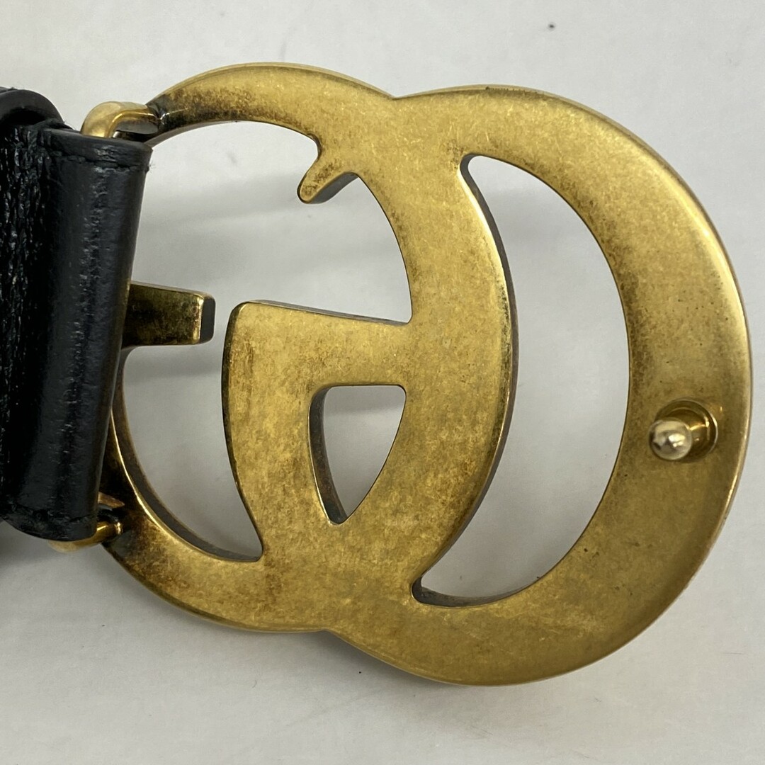 GUCCI - 【5db2558】グッチ ベルト GGマーモント 406831 レザー GUCCI - 【5db2558】グッチ ベルト GGマーモント 406831 レザー