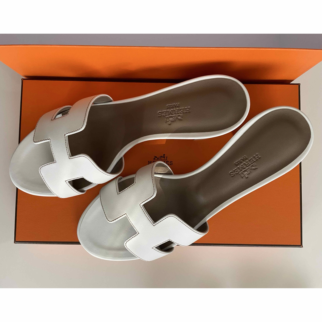 HERMES - エルメス オアジス36白の通販 by くまる's shop HERMES - エルメス オアジス36白の通販 by くまる's shop