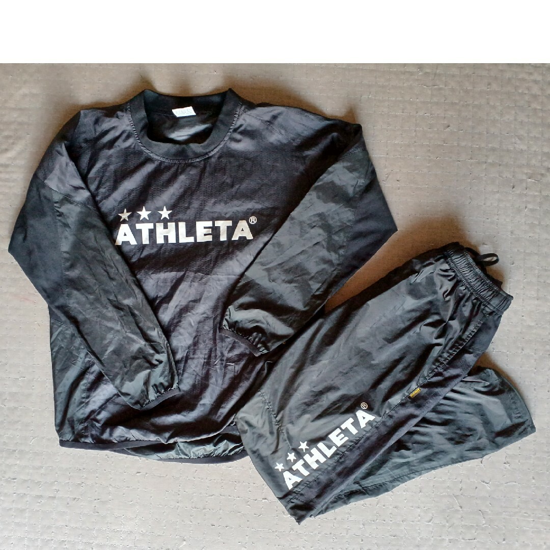 ATHLETA - ATHLETA ピステ上下セット150の通販 by 猫と3人's ATHLETA - ATHLETA ピステ上下セット150の通販 by 猫と3人's