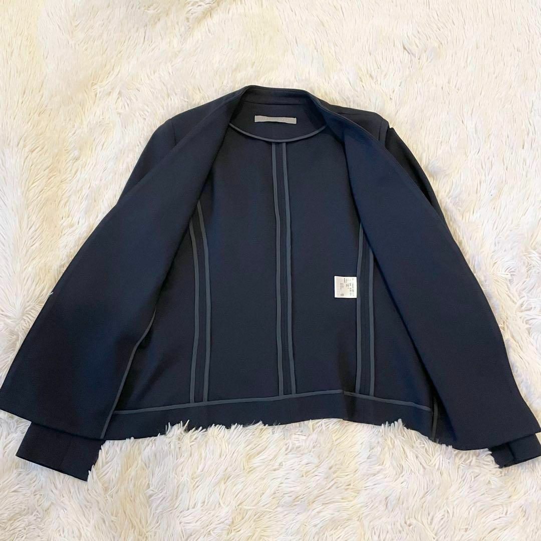 Theory luxe - 美品☆セオリーリュクス ノーカラージャケット Theory luxe - 美品☆セオリーリュクス ノーカラージャケット