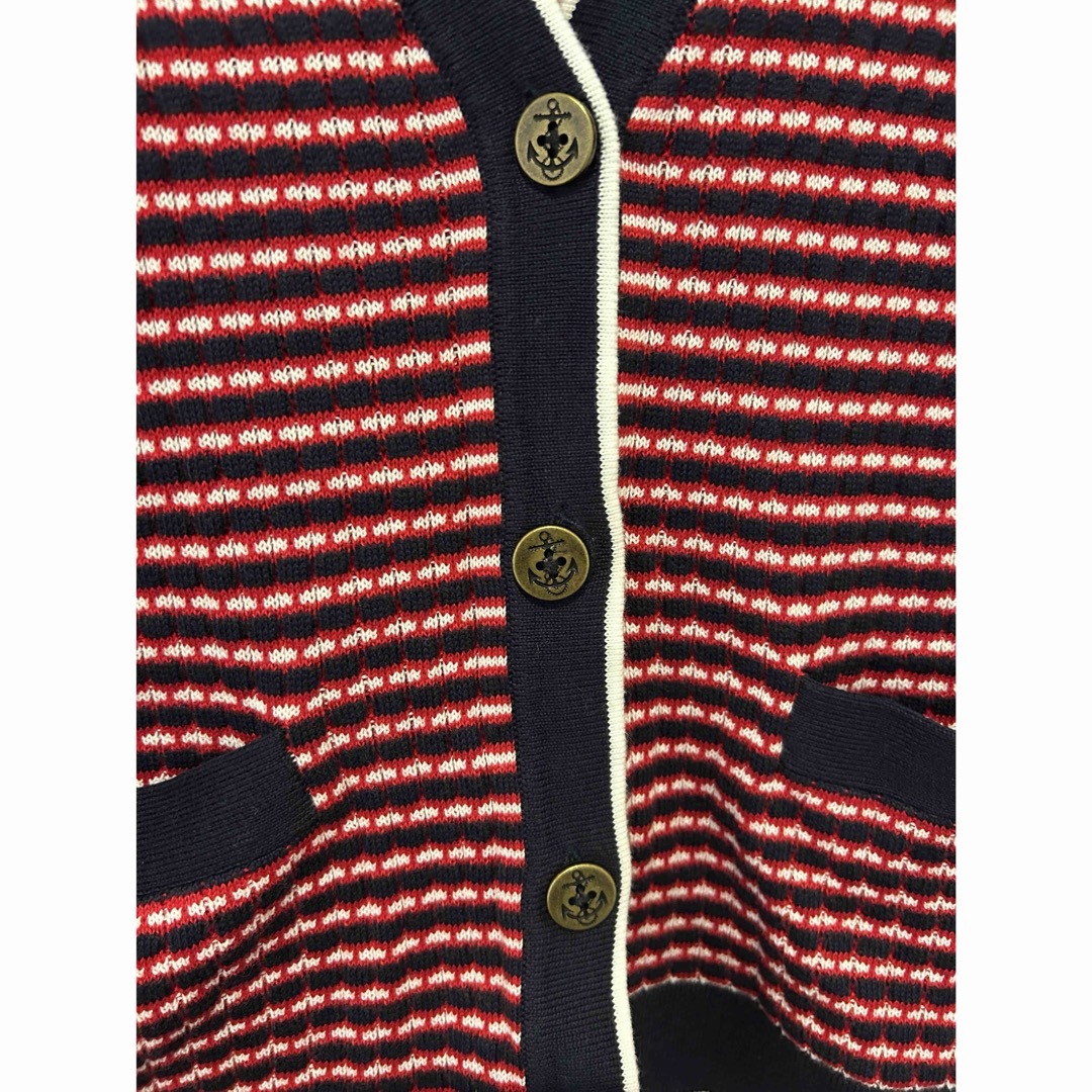 Brooks Brothers - Brooks Brothers 半袖ニットカーディガンの Brooks Brothers - Brooks Brothers 半袖ニットカーディガンの