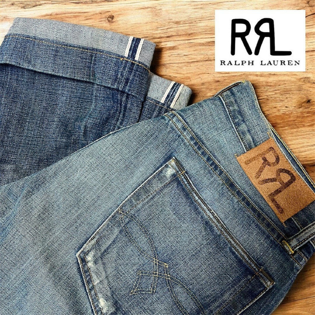 RRL - RRL ダブルアールエル USA製 インディゴ デニムの通販 by RRL - RRL ダブルアールエル USA製 インディゴ デニムの通販 by