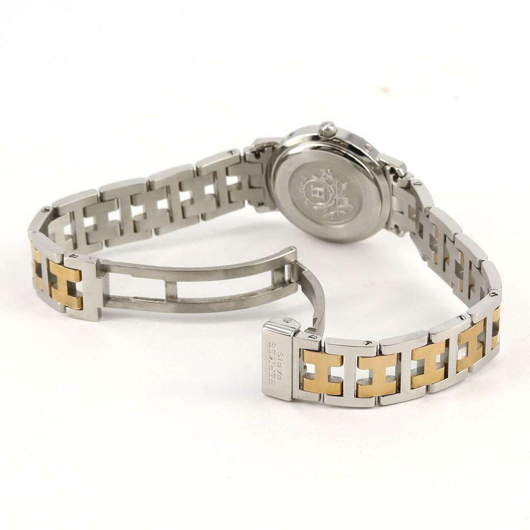 HERMES - エルメス クリッパー コンビ CL4.220 SSxGP クォーツの HERMES - エルメス クリッパー コンビ CL4.220 SSxGP クォーツの