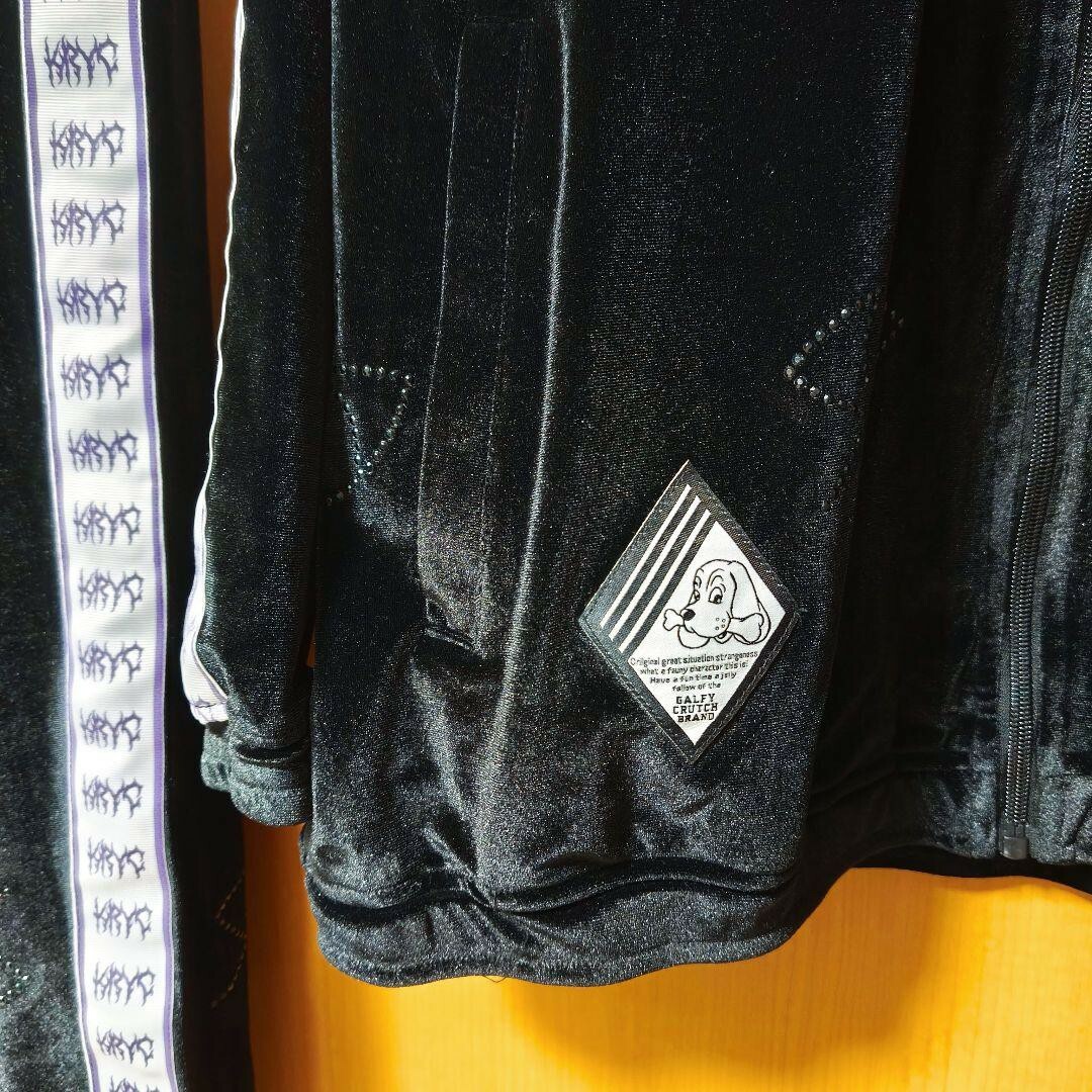 GALFY - 正規品 kry×GALFY ぴかぴかラインストーンSETUP 黒×紫 GALFY - 正規品 kry×GALFY ぴかぴかラインストーンSETUP 黒×紫