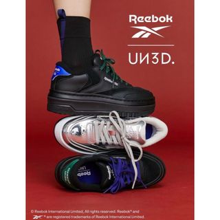 アンスリード(UN3D.)のUN3D Reebok コラボ　スニーカー(スニーカー)
