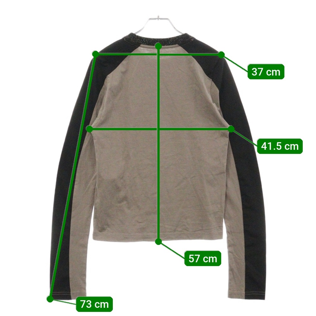 MARTINE ROSE マーティンローズ L/S SHRUNKEN T-SHIRT ネック MARTINE ROSE マーティンローズ L/S SHRUNKEN T-SHIRT ネック