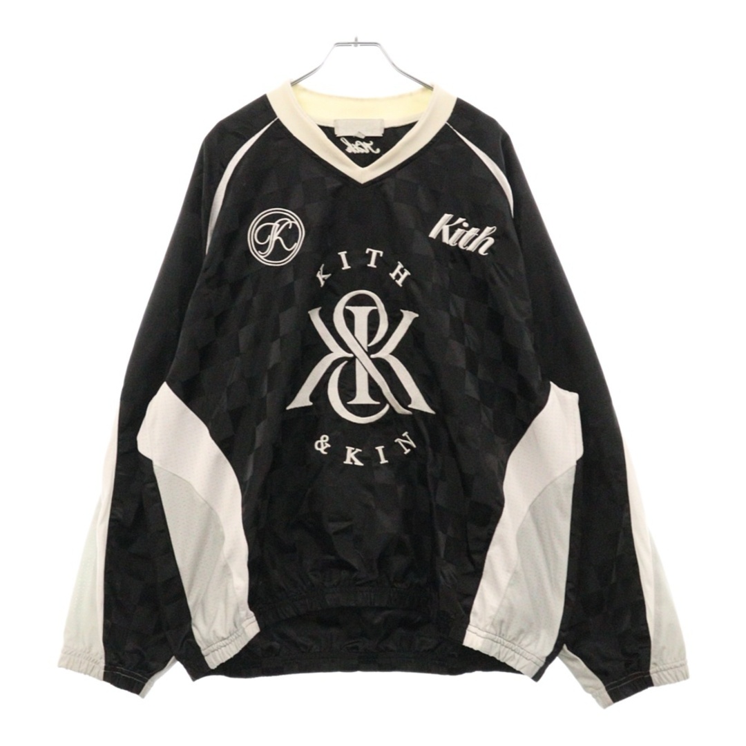 KITH キス Checkered Satin Dayton Combo Pullover チェッカード KITH キス Checkered Satin Dayton Combo Pullover チェッカード