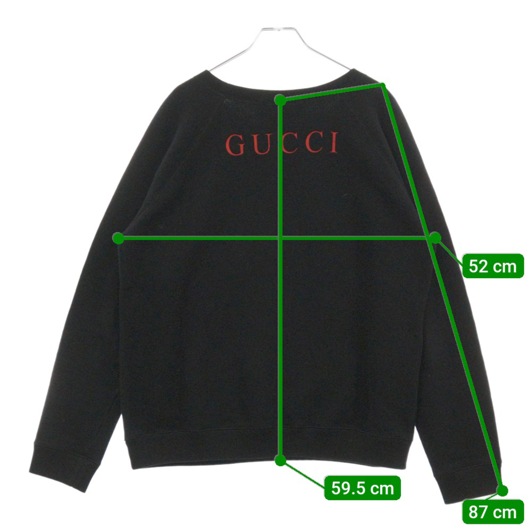 GUCCI - GUCCI グッチ Sweatshirt 井出ちかえ スパンコール装飾 GUCCI - GUCCI グッチ Sweatshirt 井出ちかえ スパンコール装飾
