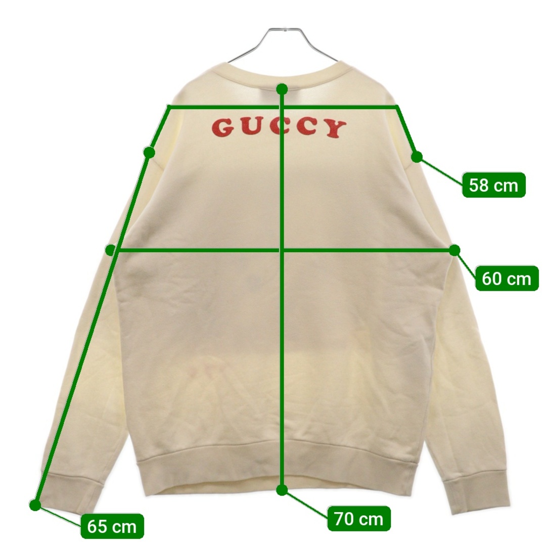 GUCCI - GUCCI グッチ Sweatshirt 井出ちかえ スパンコール装飾 GUCCI - GUCCI グッチ Sweatshirt 井出ちかえ スパンコール装飾
