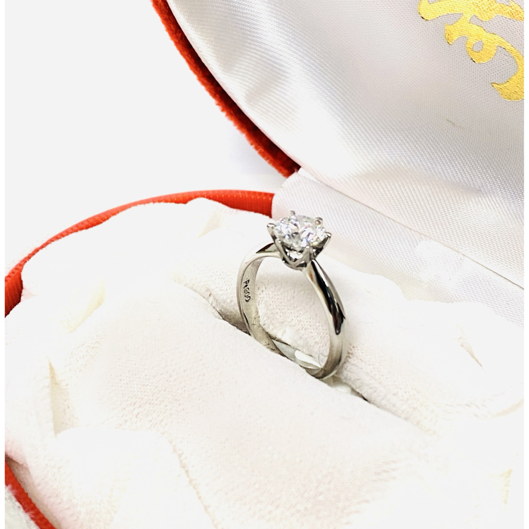 逸品 プラチナ VS-2 VG D1.108ct 立爪ダイヤリング ソーティング 逸品 プラチナ VS-2 VG D1.108ct 立爪ダイヤリング ソーティング