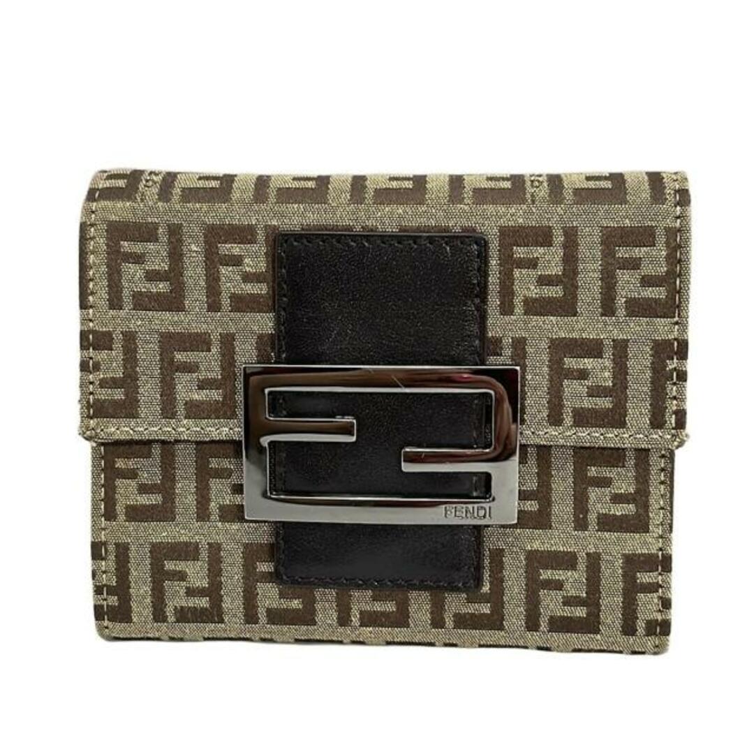 FENDI - FENDI(フェンディ) 3つ折り財布 ズッキーノ柄 8M0023 FENDI - FENDI(フェンディ) 3つ折り財布 ズッキーノ柄 8M0023