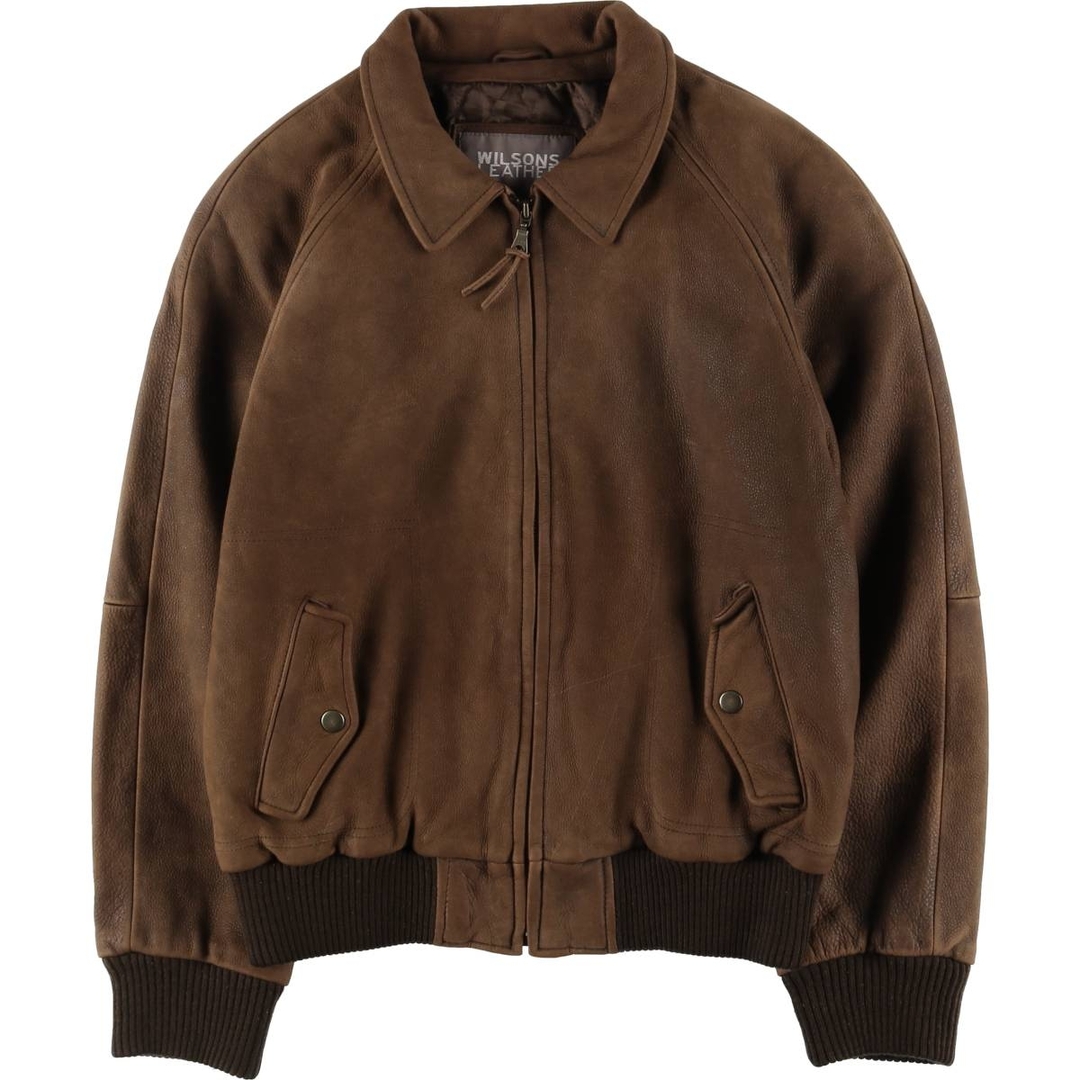 古着 ウィルソンズレザー WILSONS LEATHER 中綿入り レザー 古着 ウィルソンズレザー WILSONS LEATHER 中綿入り レザー