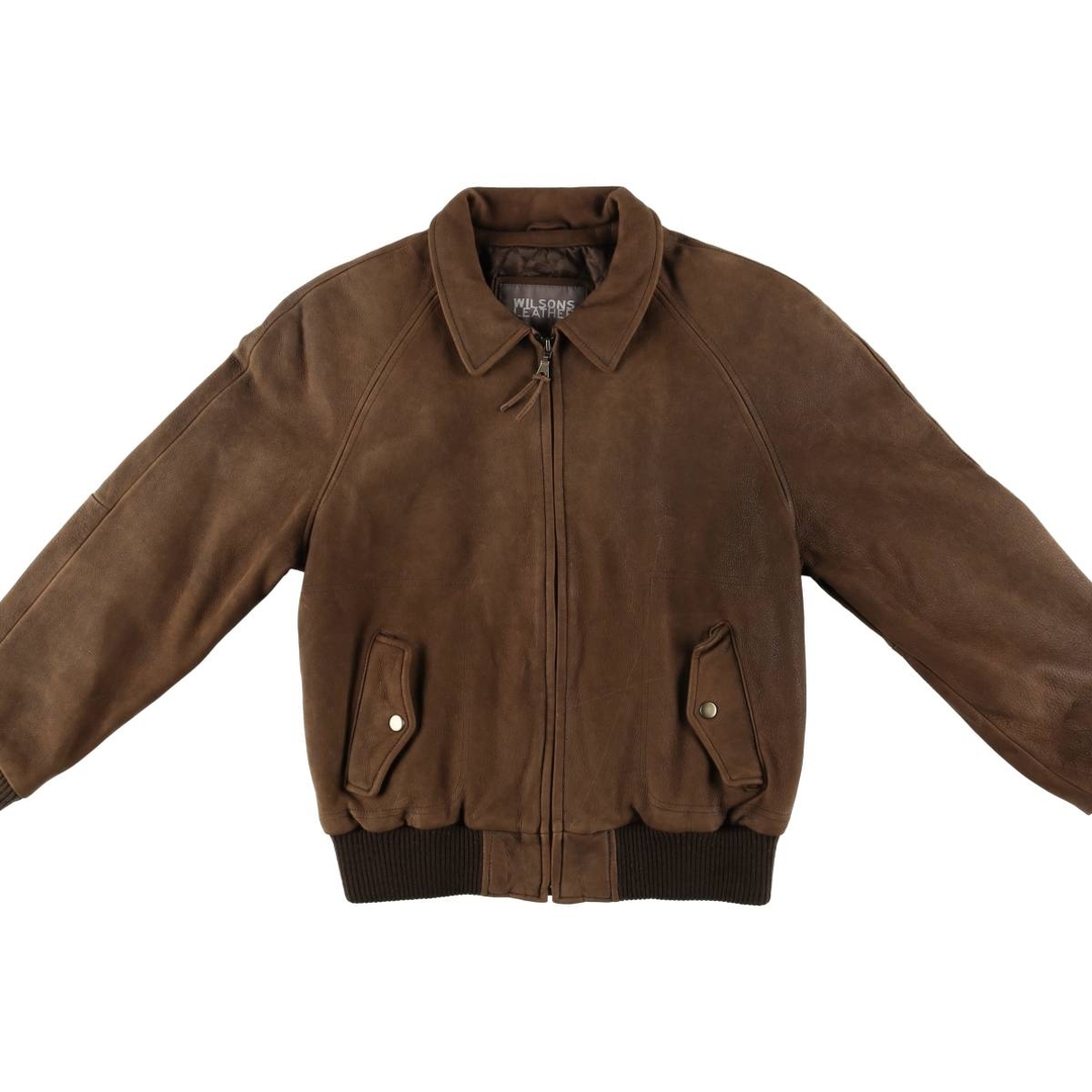 古着 ウィルソンズレザー WILSONS LEATHER 中綿入り レザー 古着 ウィルソンズレザー WILSONS LEATHER 中綿入り レザー