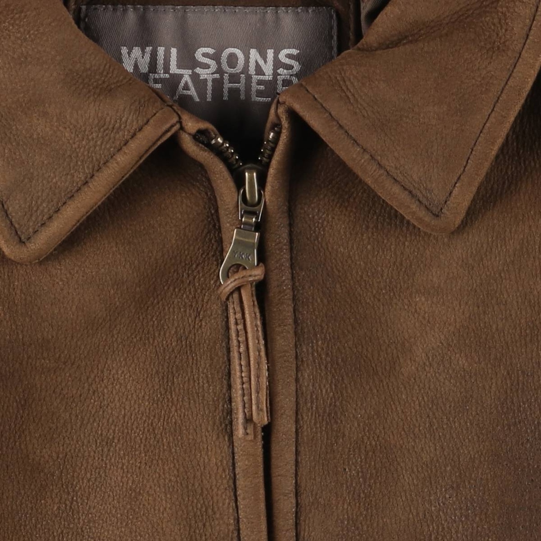 古着 ウィルソンズレザー WILSONS LEATHER 中綿入り レザー 古着 ウィルソンズレザー WILSONS LEATHER 中綿入り レザー