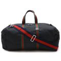 GUCCI グッチ ウェブライン テクノキャンバス ダッフルバッグ ボストンバッグ トラベルバッグ 2WAYショルダー キャットヘッド ブラック 黒 450983