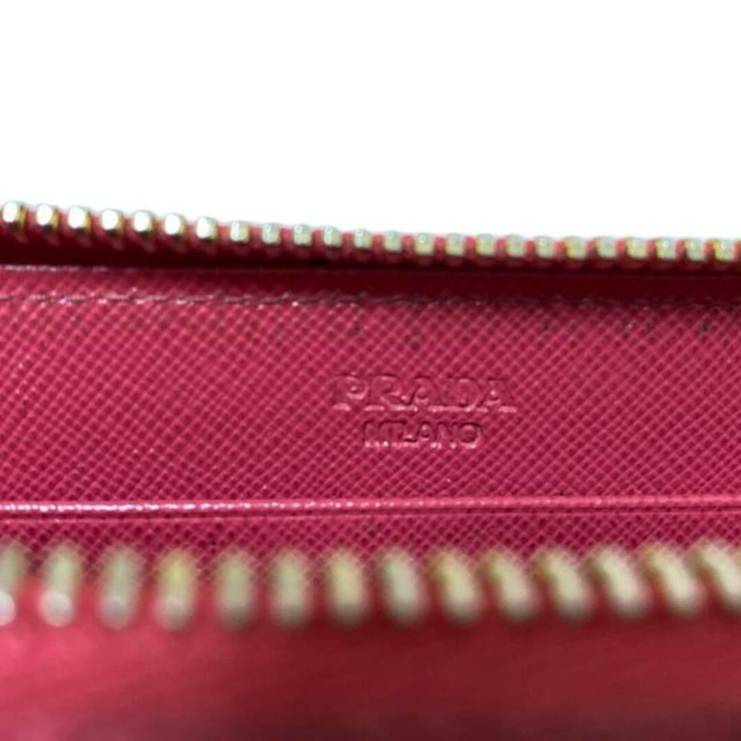 PRADA - PRADA(プラダ) 長財布 - 1M0506 ピンク ラウンド PRADA - PRADA(プラダ) 長財布 - 1M0506 ピンク ラウンド
