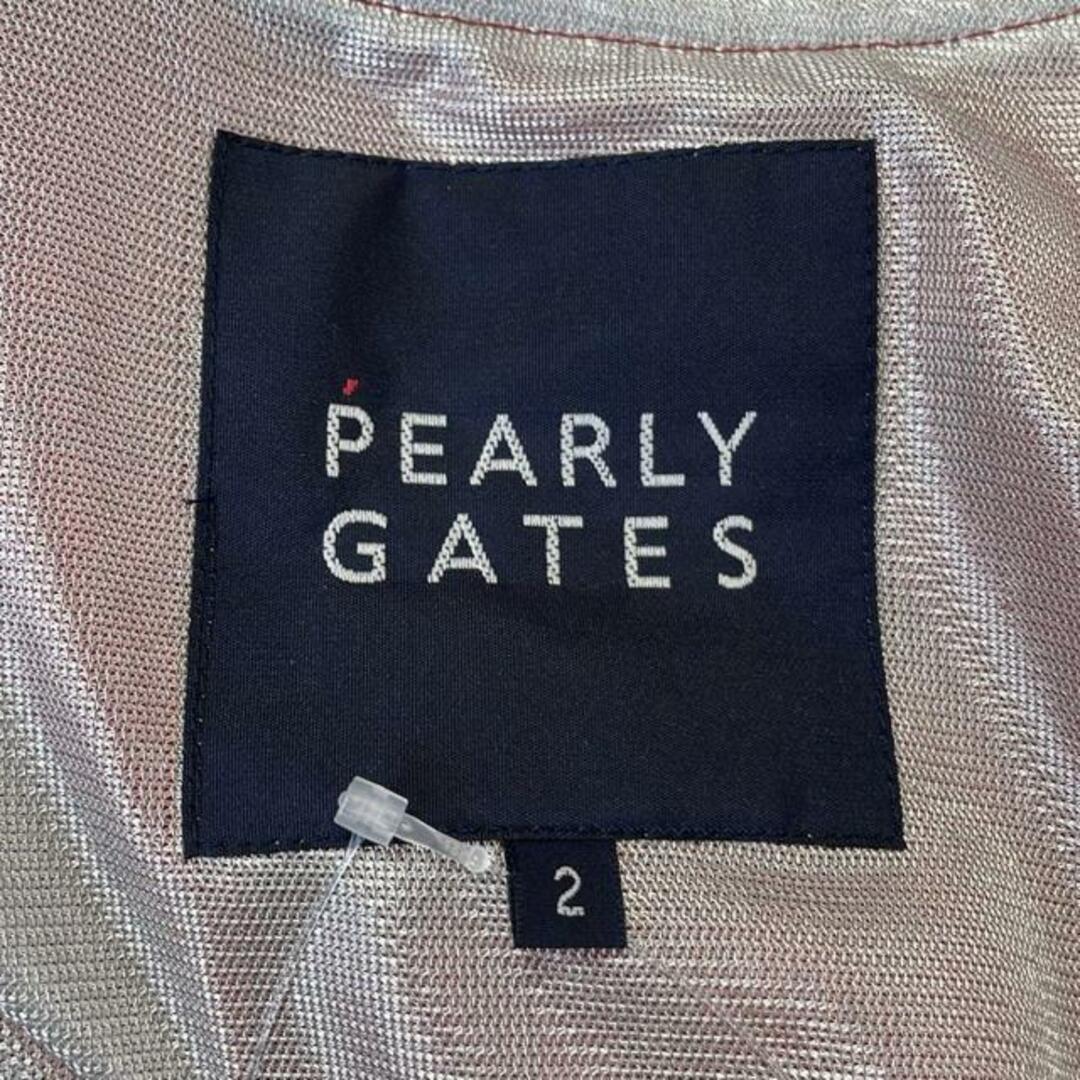 PEARLY GATES - PEARLY GATES(パーリーゲイツ) ブルゾン サイズ2 PEARLY GATES - PEARLY GATES(パーリーゲイツ) ブルゾン サイズ2