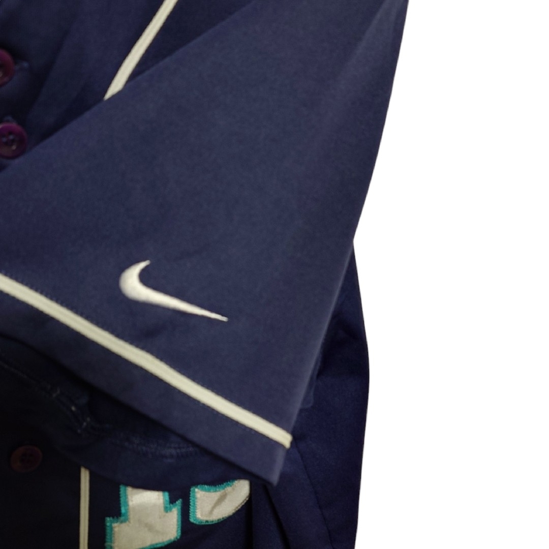 NIKE - 【NIKE】Ravens チームロゴ刺繍 ベースボールシャツ A NIKE - 【NIKE】Ravens チームロゴ刺繍 ベースボールシャツ A
