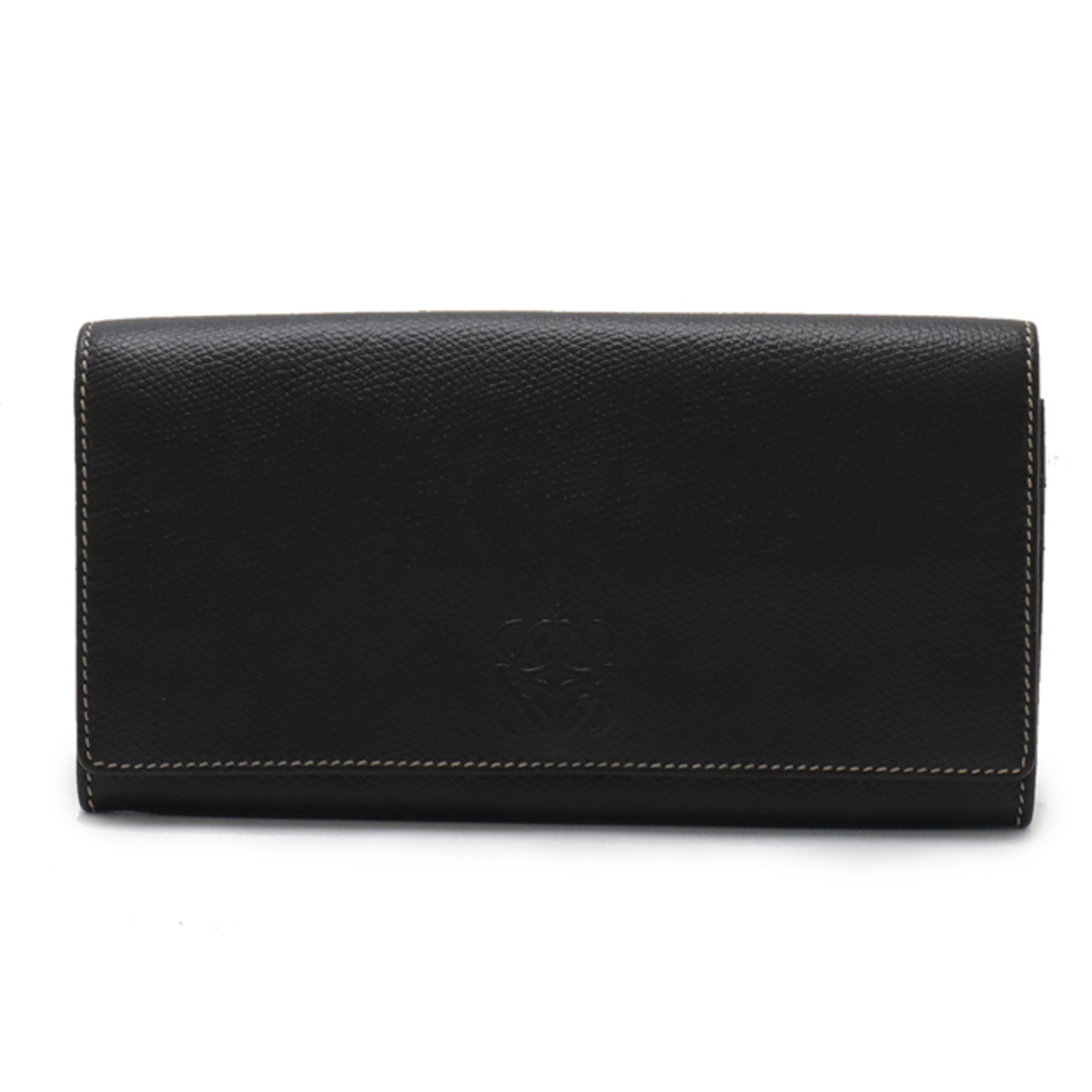 LOEWE - LOEWE ロエベ アナグラム フラップウォレット 2つ折長 LOEWE - LOEWE ロエベ アナグラム フラップウォレット 2つ折長