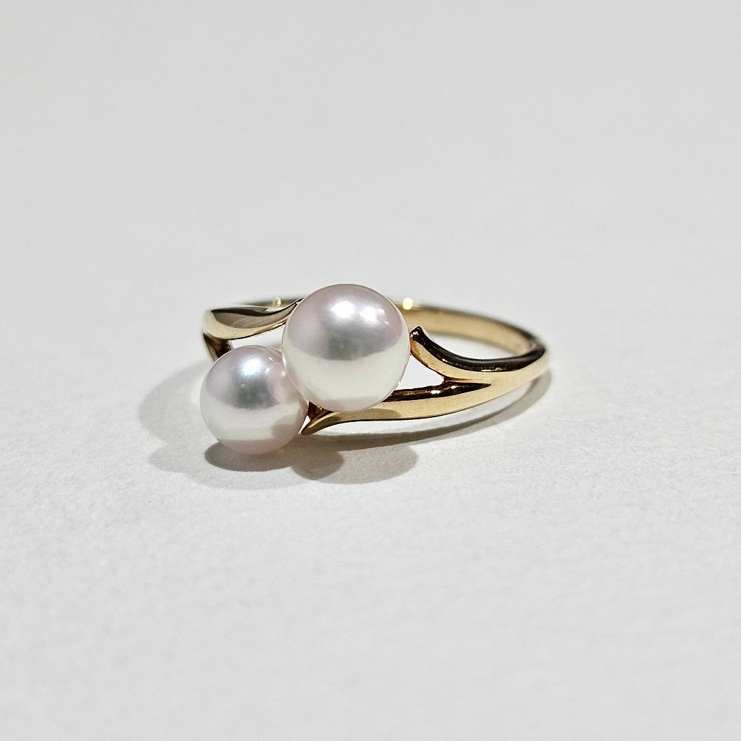 MIKIMOTO - 1628 ミキモトパールリングK18YGイエローゴールド MIKIMOTO - 1628 ミキモトパールリングK18YGイエローゴールド