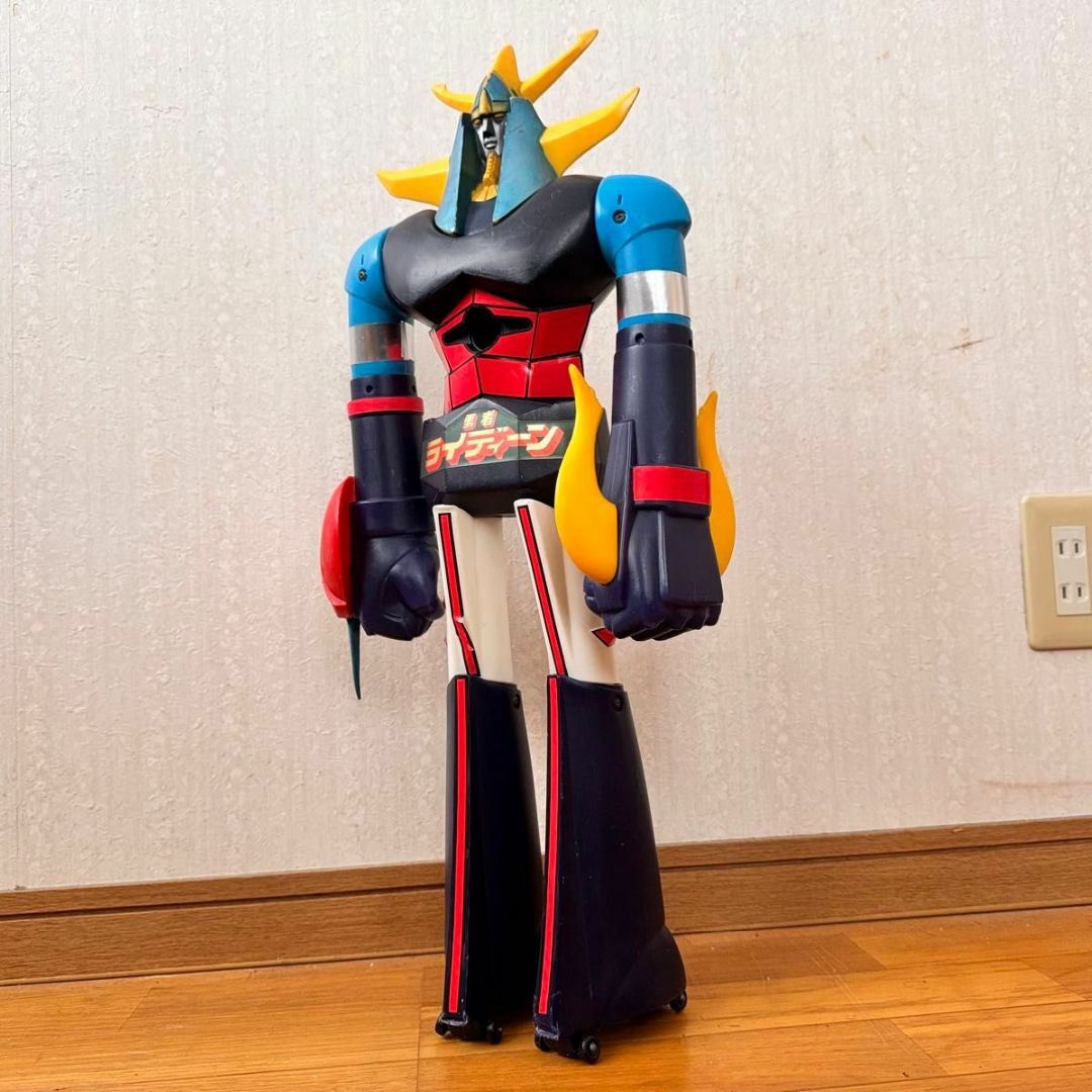 勇者ライディーン 当時物 ポピー ソフビ ジャンボマシンダー 高 勇者ライディーン 当時物 ポピー ソフビ ジャンボマシンダー 高